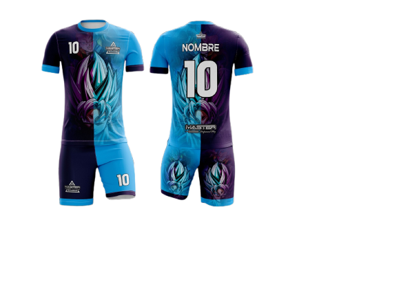 GOKU AZUL MORADO